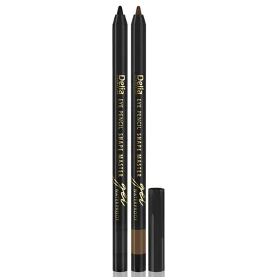 Delia Waterproof Gel Shape Master Eye Pencil (Wodoodporna żelowa kredka do oczu)