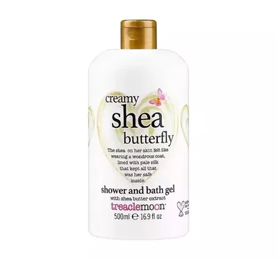 Treaclemoon Creamy Shea Butterfly, Shower and Bath Gel (Żel pod prysznic z ekstraktem masła shea)