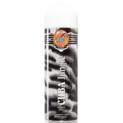 Cuba Paris Jungle Zebra Deodorant Spray (Dezodorant dla kobiet)