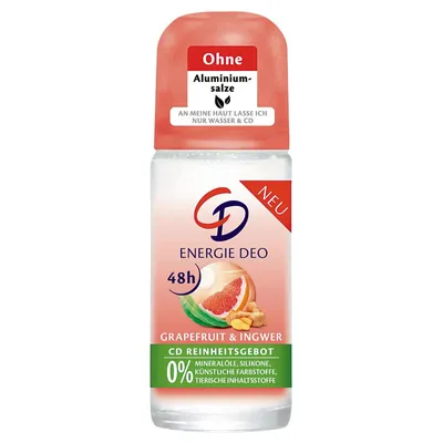 CD Energie Deo Grapefruit & Ingwer Roll-on 48h (Dezodorant w kulce `Grejpfrut i imbir `)