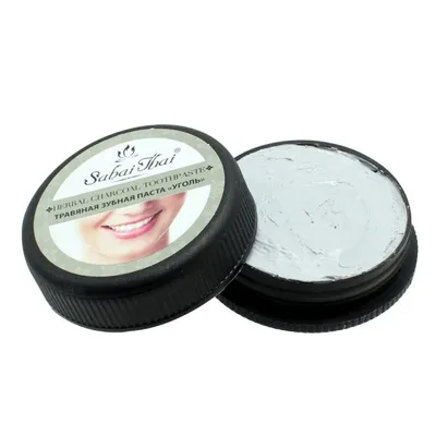 Sabai Thai Herbal Charcoal Toothpaste (Naturalna wybielająca ziołowa pasta do zębów z węglem aktywnym)