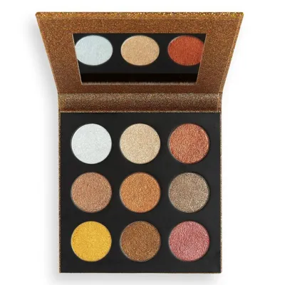 Revolution Beauty (Makeup Revolution) Euphoric Foils Sparkle Up Eyeshadow Palette (Paleta cieni do powiek)