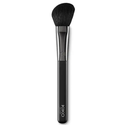 Kiko Milano Face 10 Blush Brush (Ukośnie ścięty pędzel do różów, pudrów brązujących i rozświetlaczy)