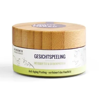 I Want You Naked Anti-aging Peeling Weisser Tee und Seidenprotein (Peeling do twarzy `Biała herbata i jedwab`)