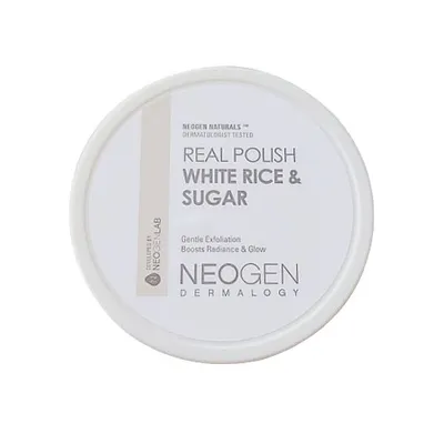 Neogen Dermalogy, Real Polish White Rice & Sugar (Peeling cukrowy do skóry wrażliwej)
