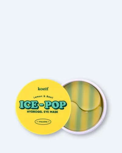 Petitfee Lemon & Basil, Ice-Pop Hydrogel Eye Mask (Hydrożelowe płatki pod oczy)