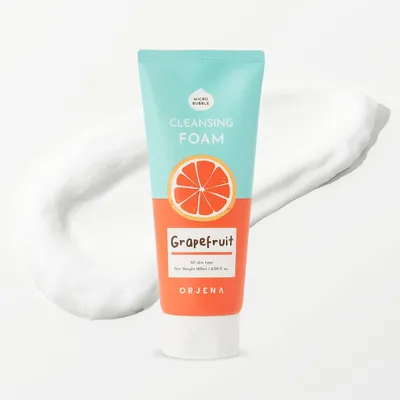 Orjena Grapefruit Cleansing Foam (Pianka do mycia twarzy)