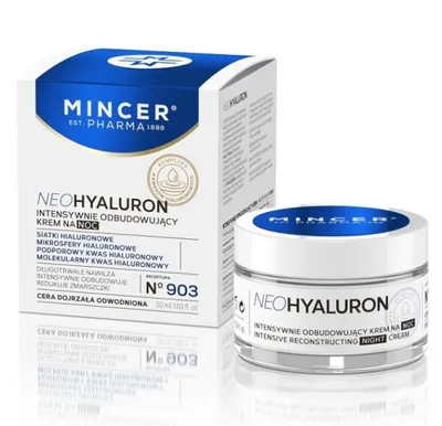 Mincer Pharma NeoHyaluron, Intensywnie odbudowujący krem na noc No. 903