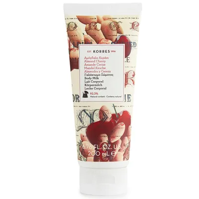 Korres Almond & Cherry, Body Milk (Mleczko do ciała `Migdał i wiśnia`)