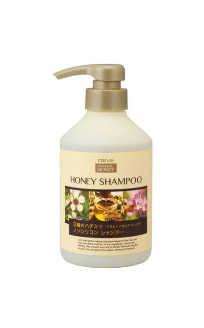 Kumano Cosmetics Deve Natural Honey, Shampoo (Miodowy szampon do włosów)