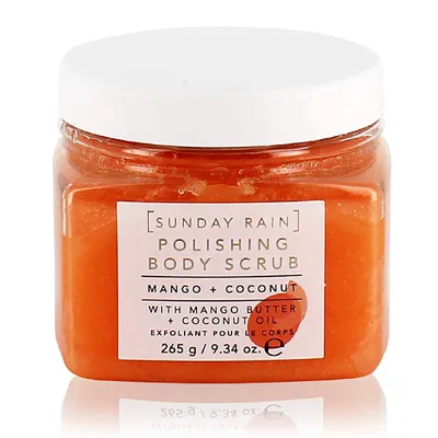 Sunday Rain Polishing  Body Scrub Mango & Coconut (Kremowy peeling do ciała z masłem mango i kokosem)