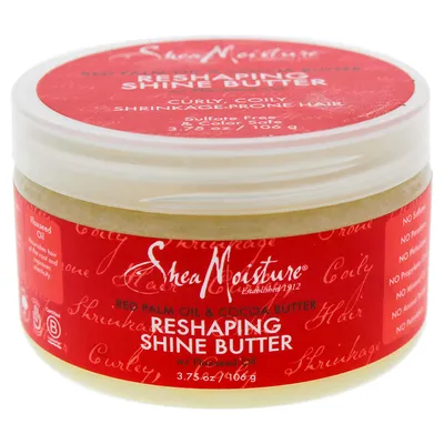 Shea Moisture Red Palm & Cocoa Butter, Reshaping Shine Butter (Masło do włosów)