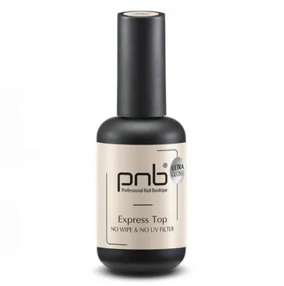 Professional Nail Boutique (PNB) Express Top No Wipe & No UV Filter (Top hybrydowy UV/LED)