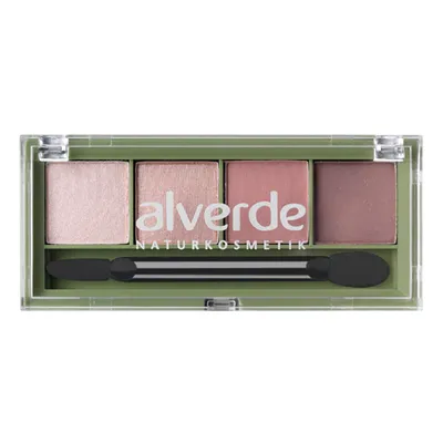 Alverde Lidschatten Quattro (Poczwórne cienie do powiek)