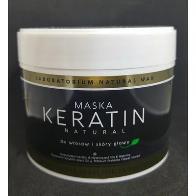 Laboratorium Natural Wax Keratin, Maska do włosów i skóry głowy