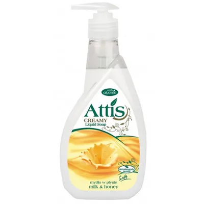 Attis Liquid Soap `Milk & Honey` (Mydło w płynie `Mleko i miód`)