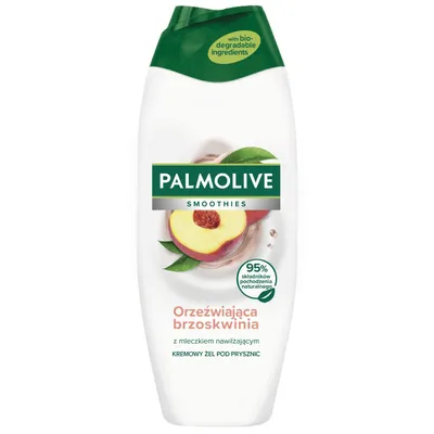 Palmolive Smoothies, Kremowy żel pod prysznic `Orzeźwiająca brzoskwinia`
