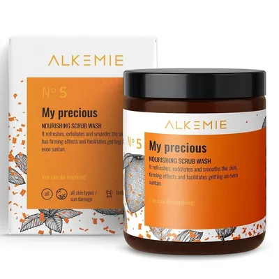 Alkmie No. 5 My Precious, Nourishing Scrub Wash (Odżywczy peeling myjący do ciała)
