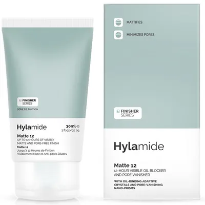 Hylamide Finisher Series, Matte 12, 12-hour Visible Oil Blocker and Pore Vanisher (Serum matujące)