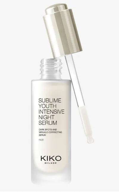 Kiko Milano Sublime Youth Intensive Night Serum (Serum do twarzy intensywnie korygujące przebarwienia i zmarszczki na noc)