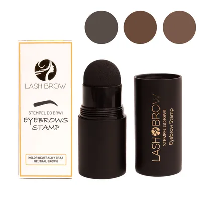Lash Brow Eyebrows Stamp (Stempel do brwi z szablonami)