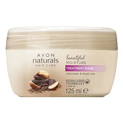 Avon Naturals, Beautiful Moisture, Treatment Mask Chocolate & Brazil Nut (Nawilżająca maska do włosów `Orzech i czekolada`)