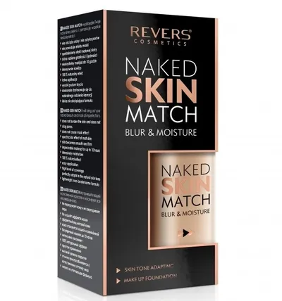 Revers Cosmetics Naked Skin Match Blur & Moisture Foundation (Podkład matujący)