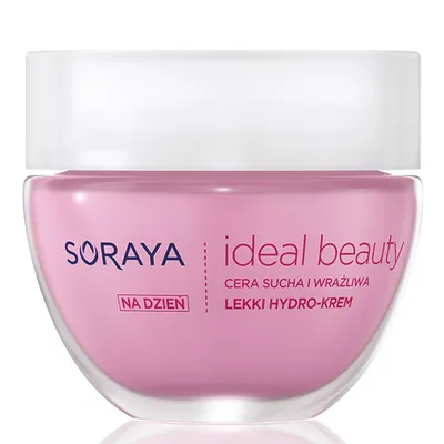 Soraya Ideal Beauty, Lekki hydro-krem na dzień do cery suchej i wrażliwej