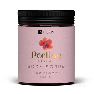 Hiskin Pink Blossom, Body Scrub (Piwonia & Róża, Peeling do ciała)