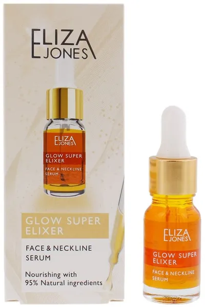 Eliza Jones Glow Super Elixer, Face & Neckline Serum (Serum do twarzy, szyi i dekoltu)