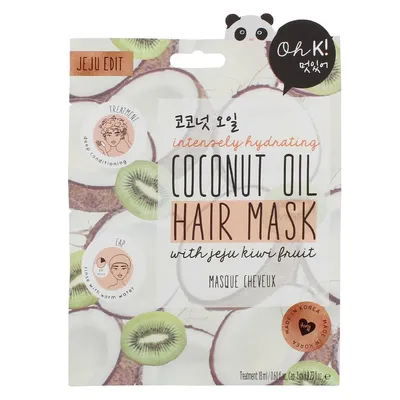 Oh K! Intensely Hydrating Coconut Oil Hair Mask (Kokosowa maska do włosów suchych i zniszczonych)