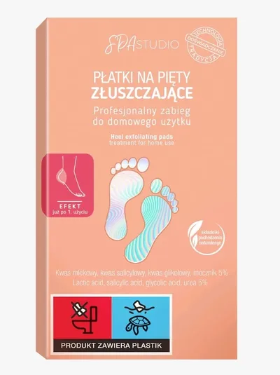 Marion Spa Studio, Płatki na pięty złuszczające