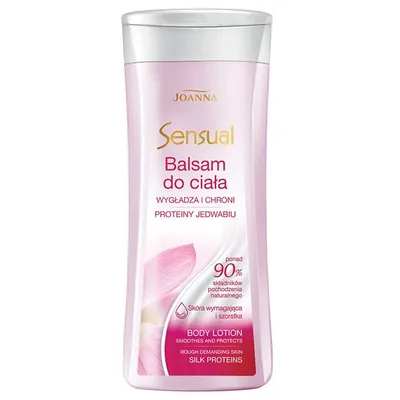 Joanna Sensual, Balsam do ciała z proteinami jedwabnymi (stara wersja)