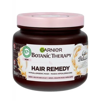 Garnier Botanic Therapy, Hair Remedy, Hypoallergenic Mask Oat Delicacy (Maska hipoalergiczna)