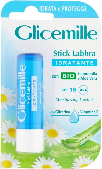 Mirato Glicemille, Moisturizing Lipstick SPF15 (Nawilżająca pomadka)