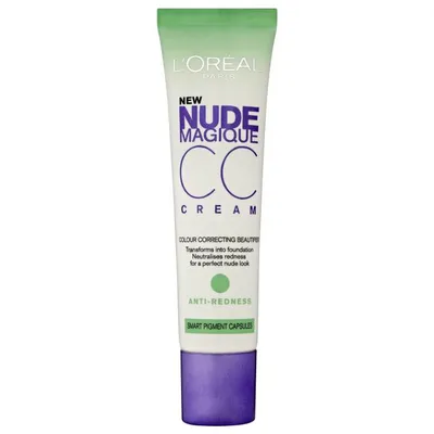 L'Oreal Paris Nude Magique CC Cream Anti - Redness (Krem CC maskujący zaczerwienienia)