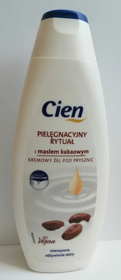 Cien Pielęgnacyjny Rytuał, Kremowy żel pod prysznic z masłem kakaowym
