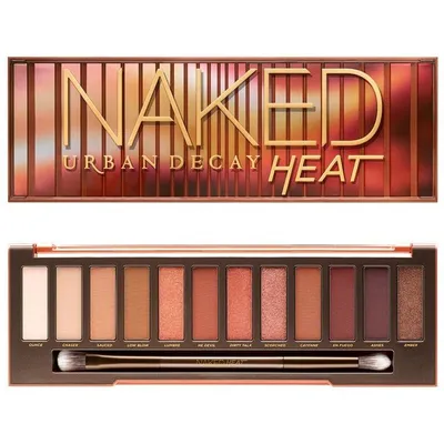 Urban Decay Naked Heat, Eyeshadow Palette (Paleta 12 cieni od powiek)