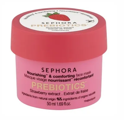Sephora Collection, Nourishing & Comforting Face Mask Strawberry (Maska odżywczo-kojąca `Truskawkowa`)