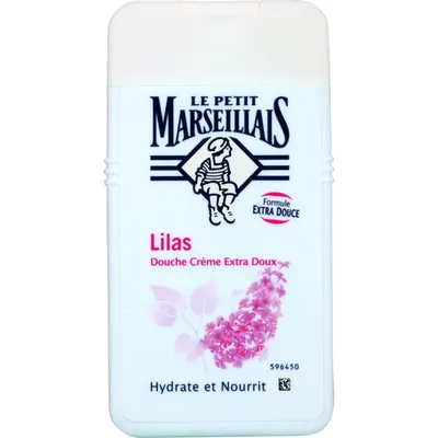 Le Petit Marseillais Douche Creme Extra Doux Lilas (Kremowy żel pod prysznic `Bez`)