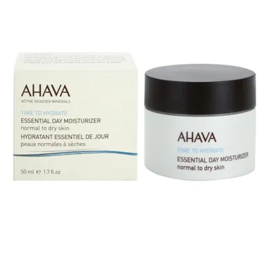 Ahava Time to Hydrate, Essential Day Moisturizer (Nawilżający krem na dzień do skóry normalnej i suchej)
