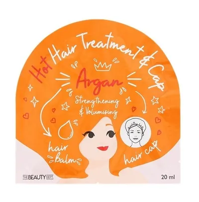 The Beauty Dept. Hot Hair Treatment Cap Argan (Maska do włosów)