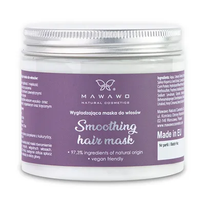 Mawawo Natural Cosmetics Smoothing Hair Mask (Wygładzająca maska do włosów)