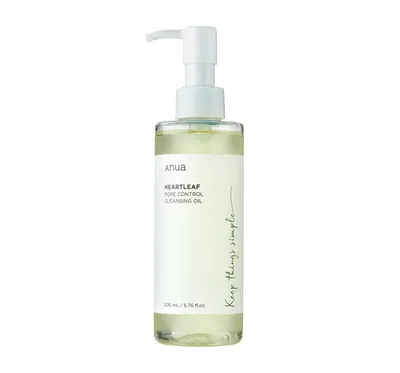 Anua Heartleaf, Pore Conrtol, Cleansing Oil (Olejek do oczyszczania twarzy)