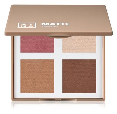 3ina The Face Palette Matte (Paleta róży do konturowania)
