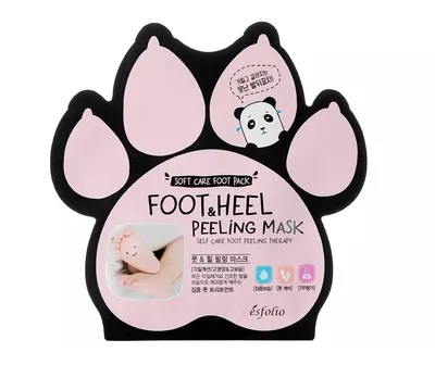 Esfolio Foot & Heel Peeling Mask (Peelingująca maska ​​do stóp i pięt)
