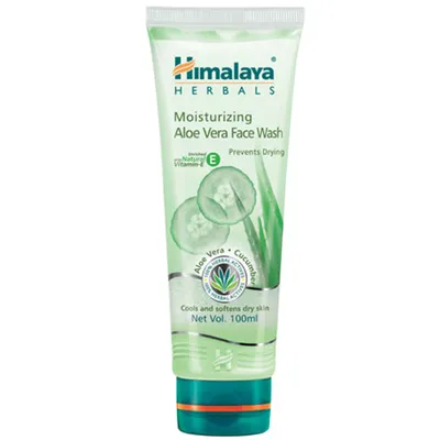 Himalaya Herbals Moisturizing Aloe Vera Face Wash (Żel do twarzy dla suchej skóry)