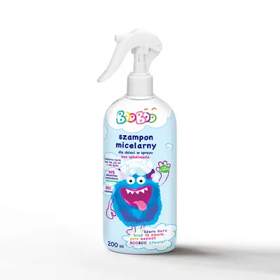 BooBoo Micelarny szampon dla dzieci  w sprayu bez spłukiwania