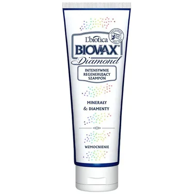 L'biotica Biovax Diamond, Intensywnie regenerujący szampon do włosów