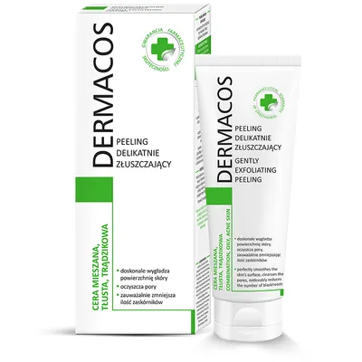 Dermacos Anti - Acne, Peeling delikatnie złuszczający (nowa wersja)